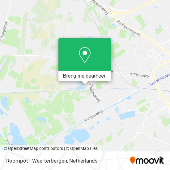 Roompot - Weerterbergen kaart