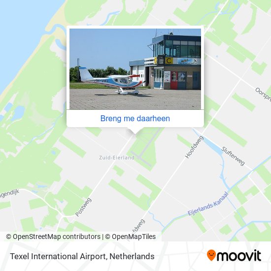 Texel International Airport kaart