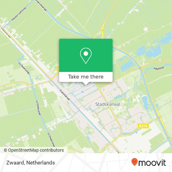 Zwaard kaart