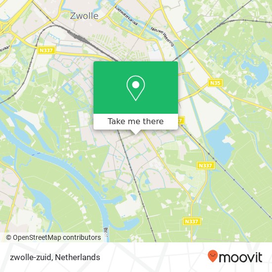 zwolle-zuid kaart