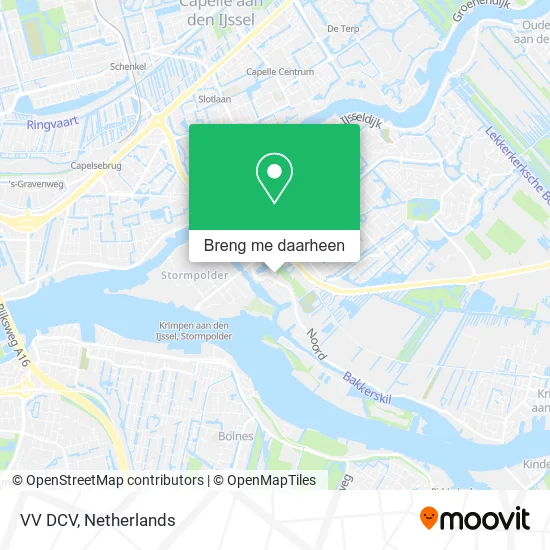 VV DCV kaart