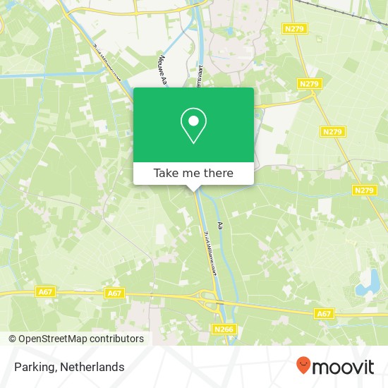 Parking, Rijksweg kaart