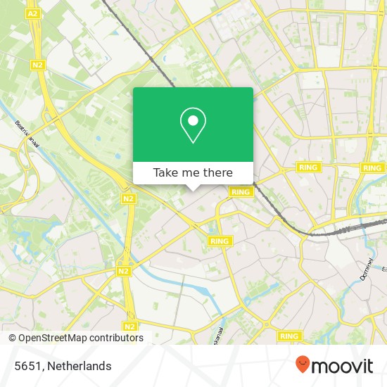 5651, 5651 Eindhoven, Nederland kaart