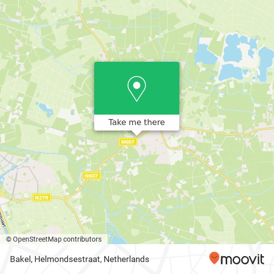 Bakel, Helmondsestraat kaart