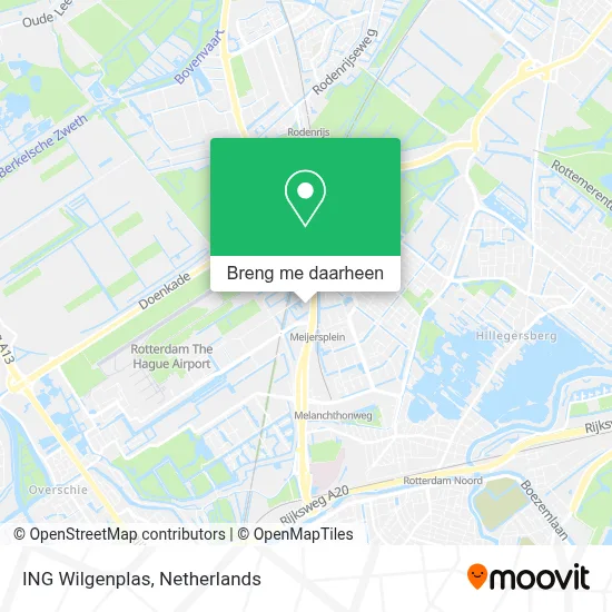 ING Wilgenplas kaart