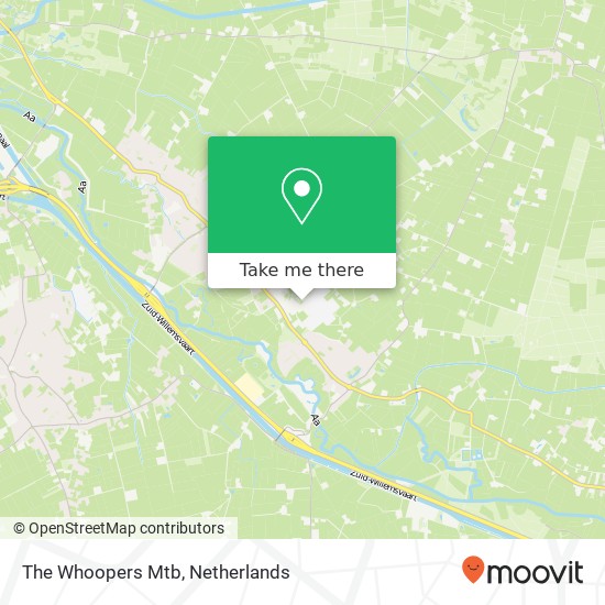 The Whoopers Mtb, Groenstraat 14E kaart