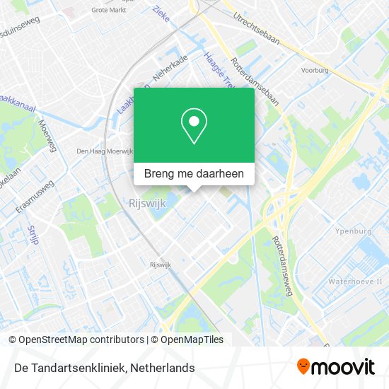 De Tandartsenkliniek kaart