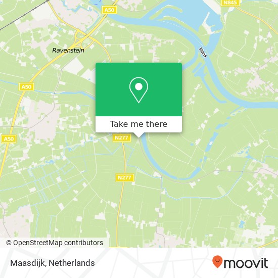 Maasdijk, 5375 KJ Reek kaart