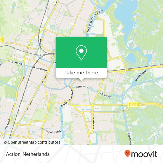 Action, Amsterdamstraat 54 kaart