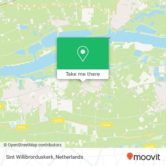 Sint Willibrorduskerk, Pastoor Schoenmakersstraat 2 kaart