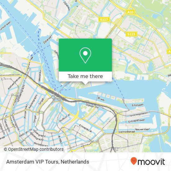 Amsterdam VIP Tours kaart