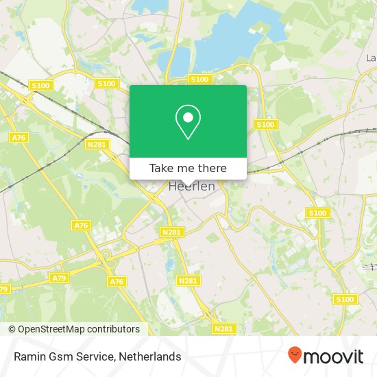 Ramin Gsm Service, Promenade 2 kaart