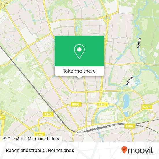 Rapenlandstraat 5, Rapenlandstraat 5, 5623 EW Eindhoven, Nederland kaart