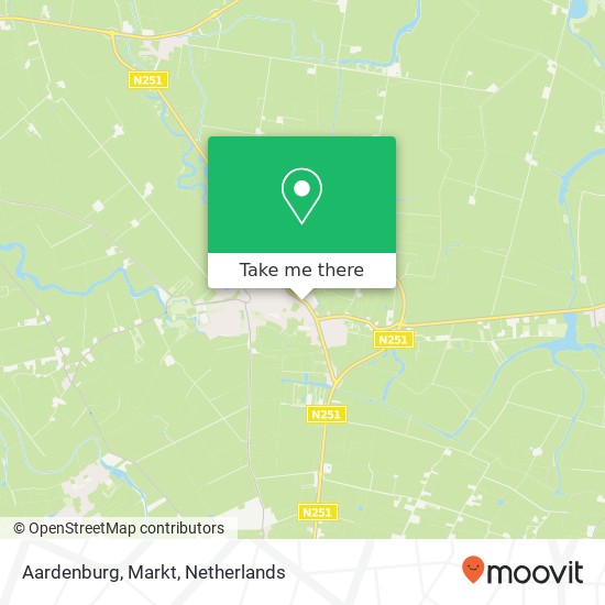 Aardenburg, Markt kaart