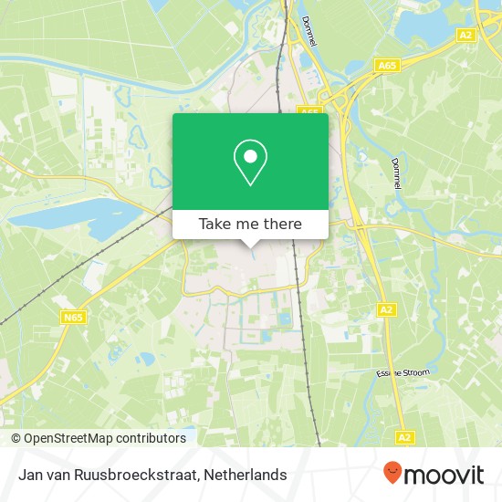 Jan van Ruusbroeckstraat, 5262 CP Vught kaart