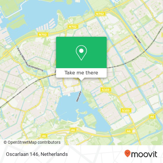 Oscarlaan 146, Oscarlaan 146, 1325 EZ Almere, Nederland kaart