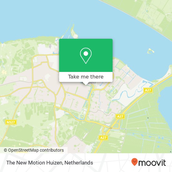 The New Motion Huizen kaart