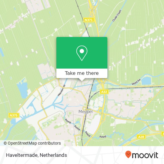 Haveltermade, Haveltermade, 7942 Meppel, Nederland kaart