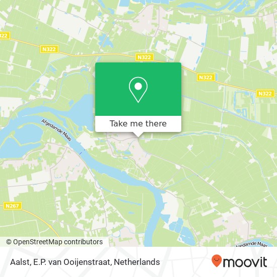 Aalst, E.P. van Ooijenstraat kaart