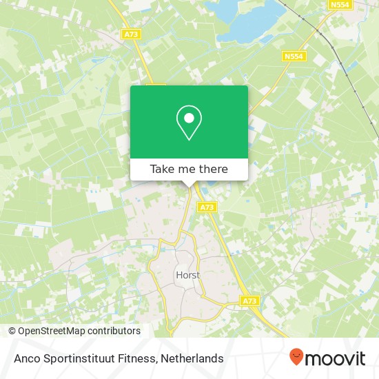 Anco Sportinstituut Fitness, Venrayseweg 114 kaart