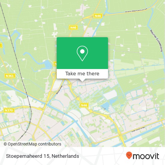 Stoepemaheerd 15, Stoepemaheerd 15, 9737 TK Groningen, Nederland kaart