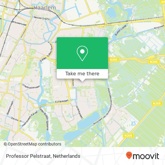 Professor Pelstraat, Professor Pelstraat, 2035 Haarlem, Nederland kaart