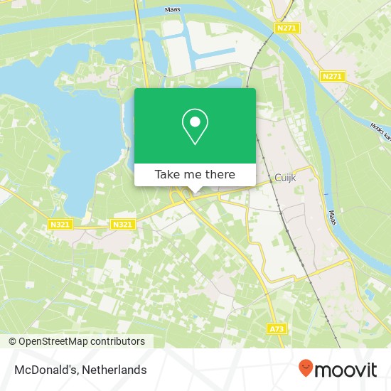 McDonald's, Raamweg 3 kaart