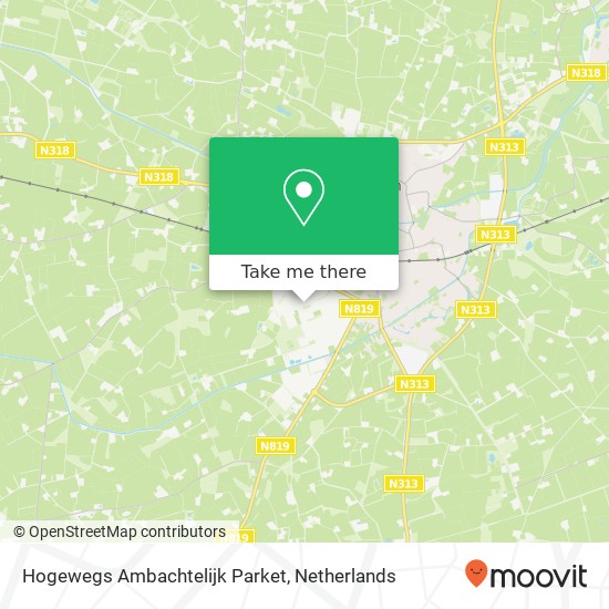 Hogewegs Ambachtelijk Parket, Eerste Broekdijk 106 kaart