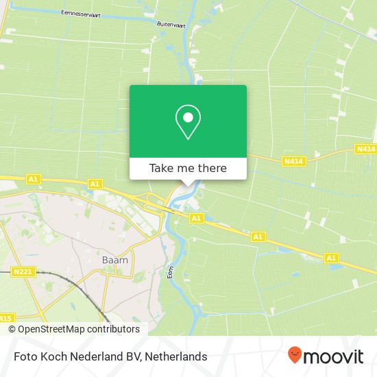 Foto Koch Nederland BV, Eemweg 31 kaart
