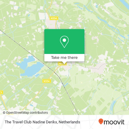 The Travel Club Nadine Derikx kaart