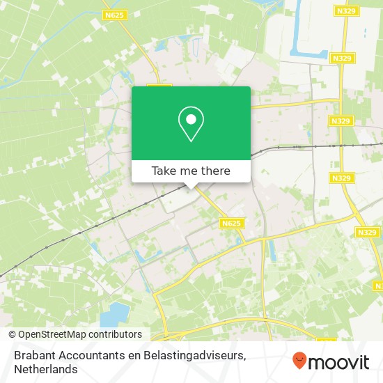 Brabant Accountants en Belastingadviseurs, Obrechtstraat 43F kaart