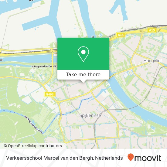 Verkeersschool Marcel van den Bergh, Pioenstraat 1 kaart