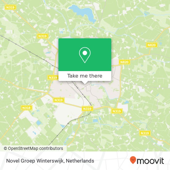 Novel Groep Winterswijk, Roelvinkstraat 1 kaart