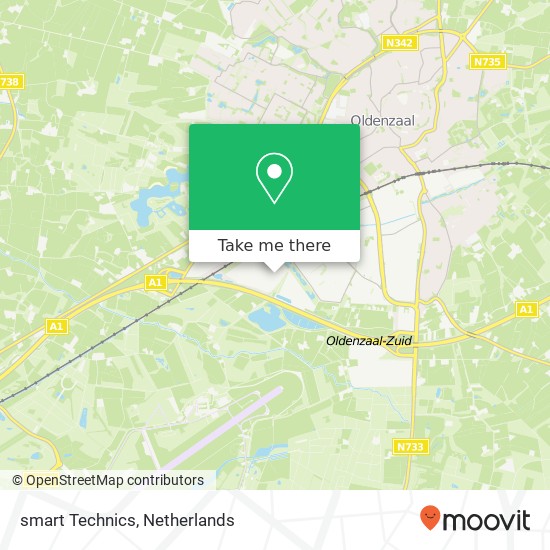 smart Technics, Deventerstraat 9B kaart