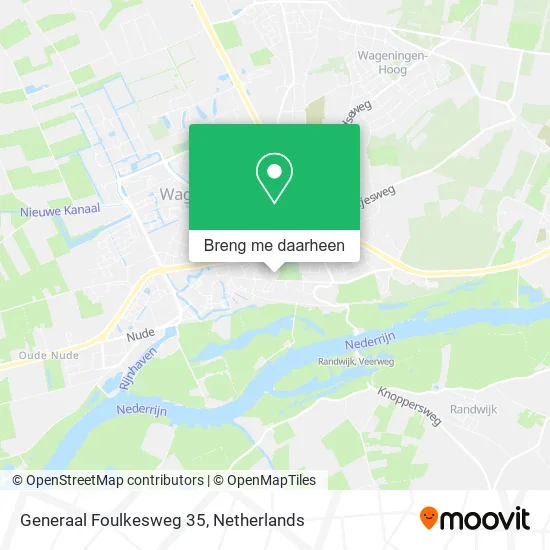 Generaal Foulkesweg 35 kaart