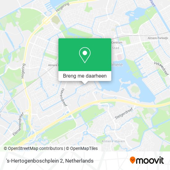 's-Hertogenboschplein 2 kaart