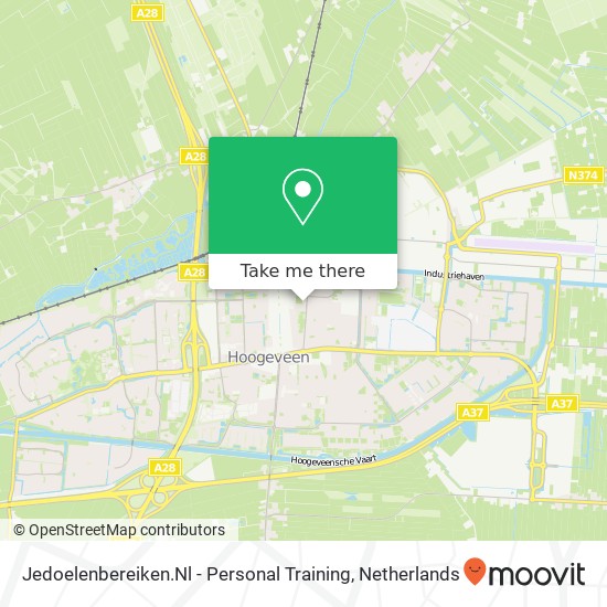 Jedoelenbereiken.Nl - Personal Training, Van Echtenstraat 37 kaart