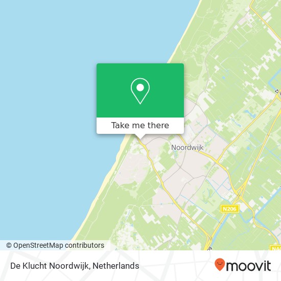 De Klucht Noordwijk, Abraham van Royenstraat 108 kaart