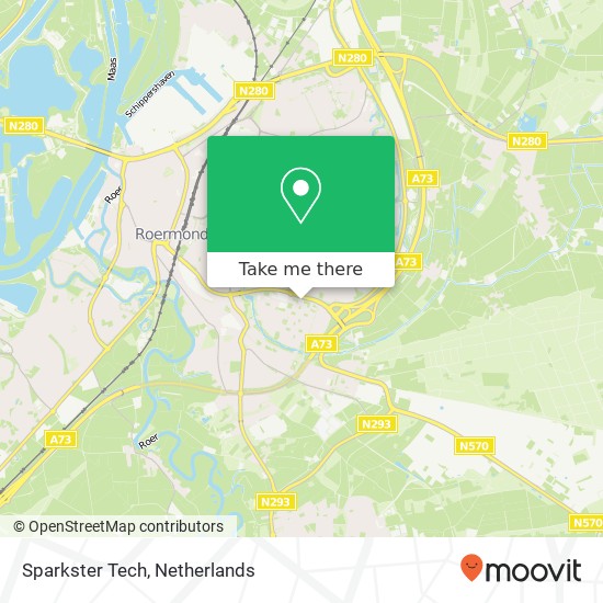 Sparkster Tech, Beethovenstraat 377 kaart