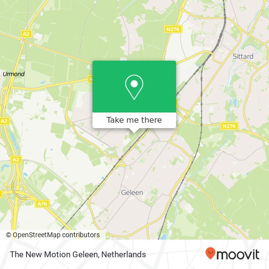 The New Motion Geleen kaart