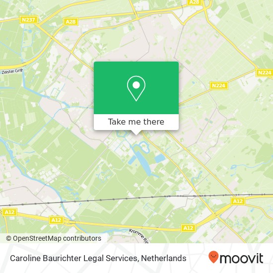 Caroline Baurichter Legal Services, Daniël Marotplein 4 kaart