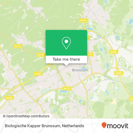 Biologische Kapper Brunssum, Graaf Huynstraat 2 kaart