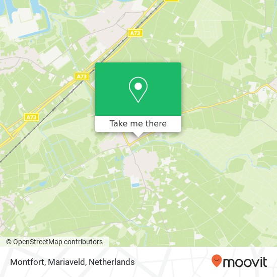 Montfort, Mariaveld kaart