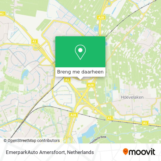 EmerparkAuto Amersfoort kaart