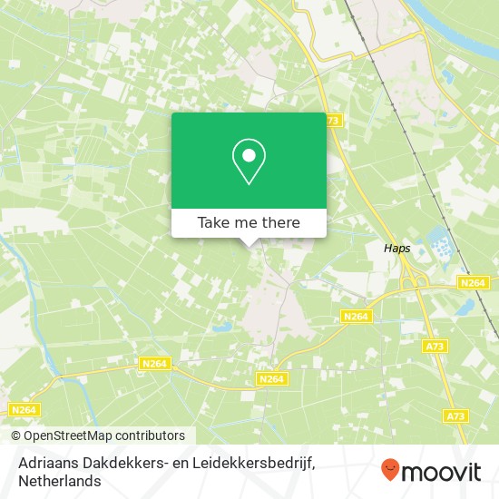 Adriaans Dakdekkers- en Leidekkersbedrijf, Straatkantseweg 8 kaart