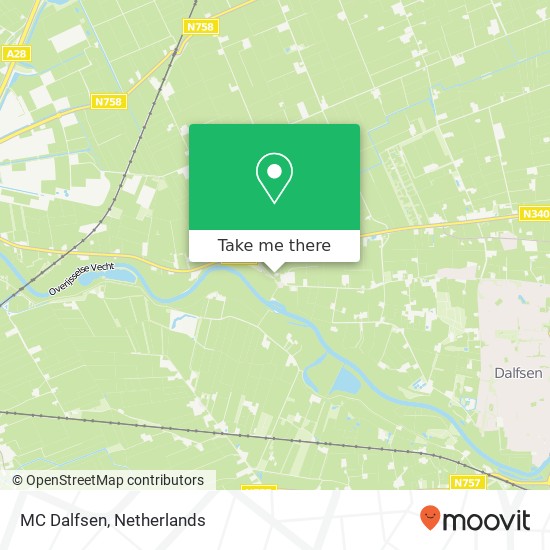 MC Dalfsen, De Broekhuizen kaart