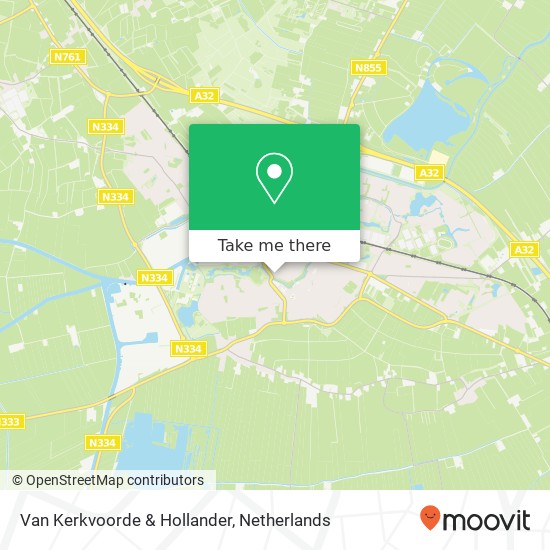 Van Kerkvoorde & Hollander, Gasthuisstraat 59 kaart