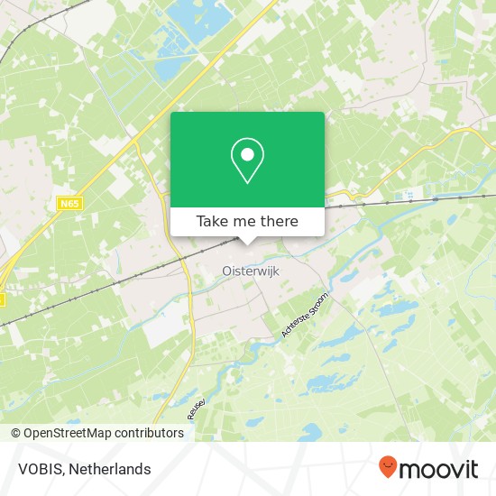 VOBIS, Dorpsstraat 26 kaart