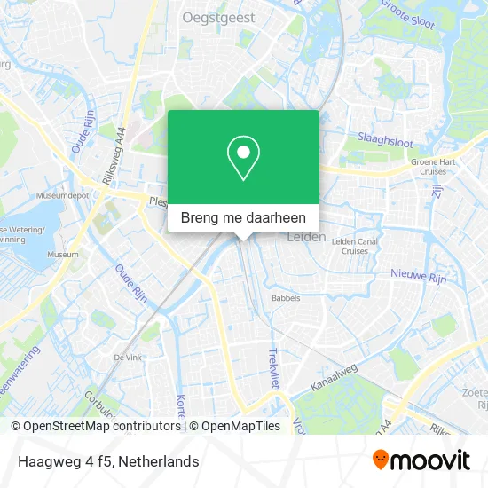 Haagweg 4 f5 kaart