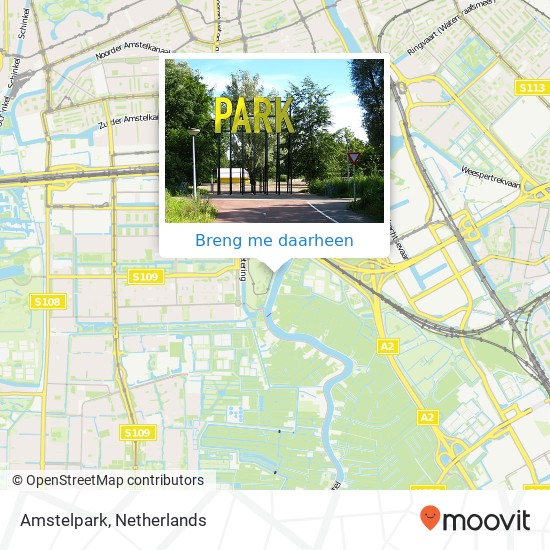 Amstelpark, 1083 Amsterdam kaart